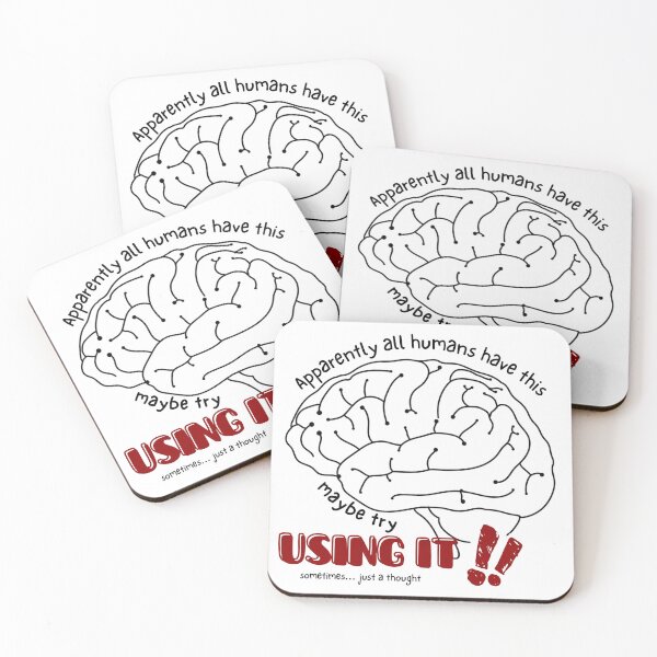 Item preview, Funny Sarcastic Design- Brain Dumb designed and sold by DigiHavenry.