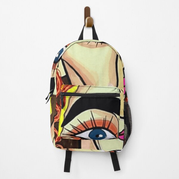 Item preview, Bold Abstract Portrait with Red Curls designed and sold by ryskayzorthhui.