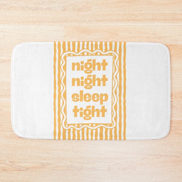 Item preview, Night night sleep tight - Yellow designed and sold by Dondonmart.