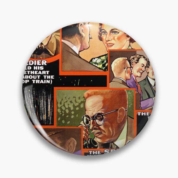 Item preview, WWII Propaganda Poster | Careless Talk Warning | Mid-Century Graphic Art Print | Bold Colors & Historical Art | Vintage Style designed and sold by artofuniverse.