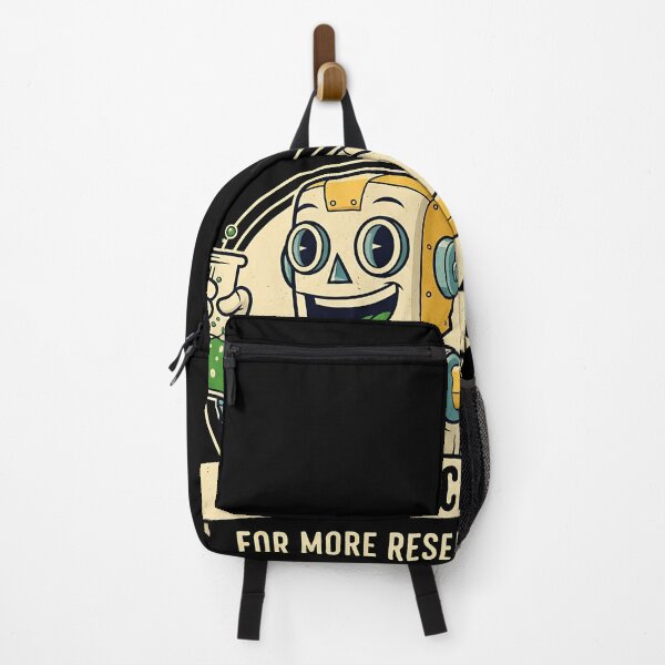 Item preview, Funny Robot Scientist – I’ll Be Back for More Research designed and sold by Imaginationbeyond.