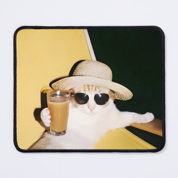 Item preview, Demure cats with glasses designed and sold by FigmaCreations.