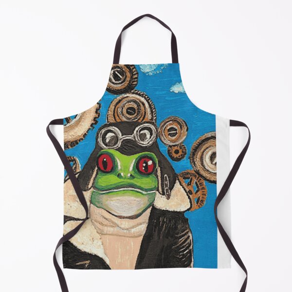 Item preview, Steampunk Frog Aviator designed and sold by ryskayzorthhui.