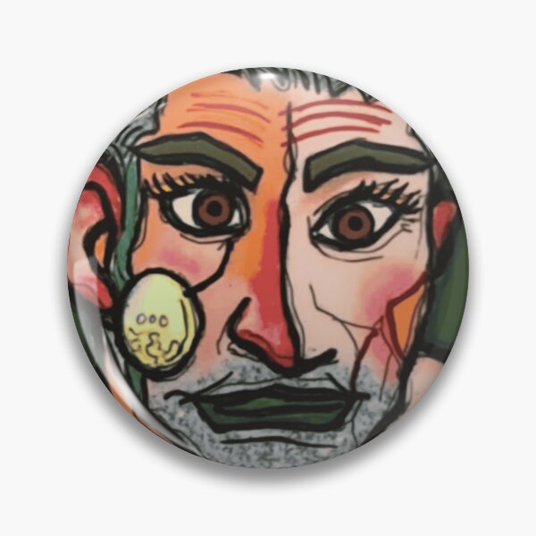 Item preview, Bold Abstract Male Portrait designed and sold by ryskayzorthhui.