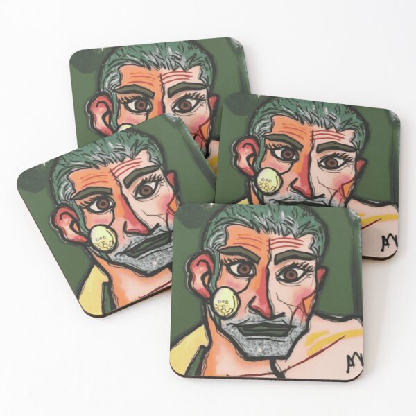 Item preview, Bold Abstract Male Portrait designed and sold by ryskayzorthhui.