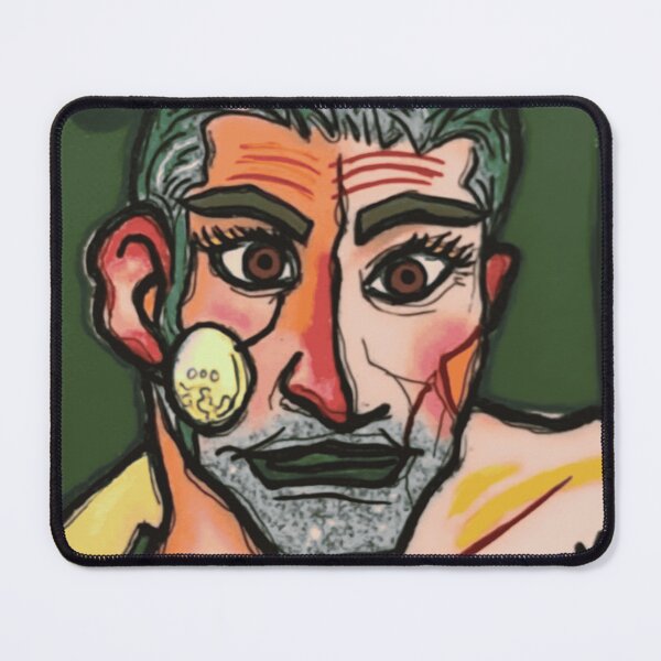 Item preview, Bold Abstract Male Portrait designed and sold by ryskayzorthhui.