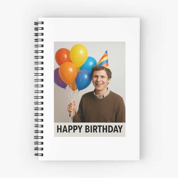 Item preview, Michael cera  birthday balloons party hat meme funny prank weird designed and sold by CheeseBlueprint.
