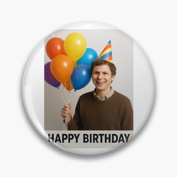 Item preview, Michael cera  birthday balloons party hat meme funny prank weird designed and sold by CheeseBlueprint.