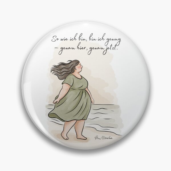 Item preview, Just as I am, I am enough - right here, right now. designed and sold by TinaMareike.