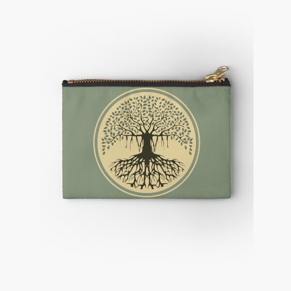 Item preview, Spiritual Balance Banyan Tree of Life Blue Beige designed and sold by TackyTime.