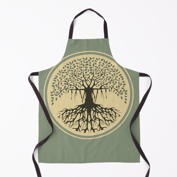 Item preview, Spiritual Balance Banyan Tree of Life Blue Beige designed and sold by TackyTime.