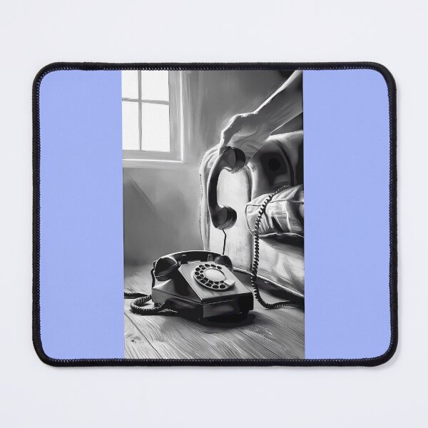 Item preview, Vintage Phone Call Moody BW Art designed and sold by Michael Fischer.