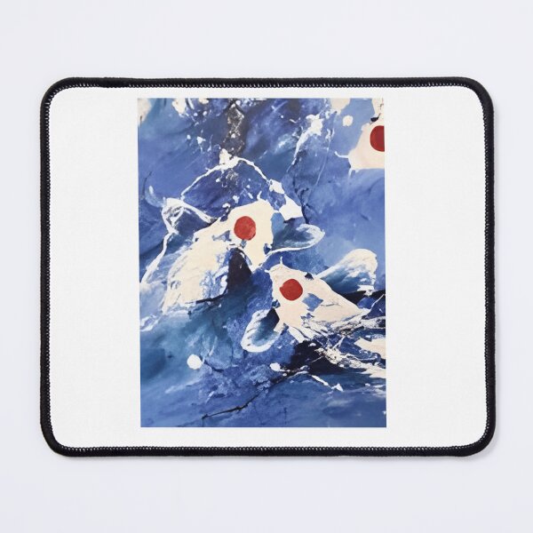 Item preview, 9 Mystical Koi Voyage in Blue Depths designed and sold by CassieReilley.