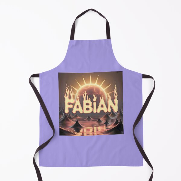 Item preview, Fabian Fiery Name Art designed and sold by Patrick Durham.