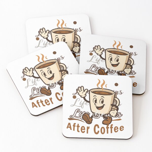 Item preview, Life Begins After Coffee designed and sold by Eitherious.