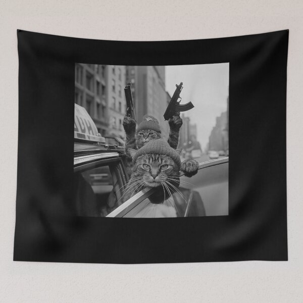 Item preview, Gangster Cats Street designed and sold by BASKF.