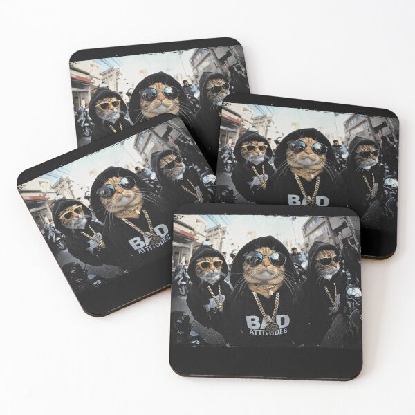 Item preview, Funny Gangster Cats Street designed and sold by BASKF.