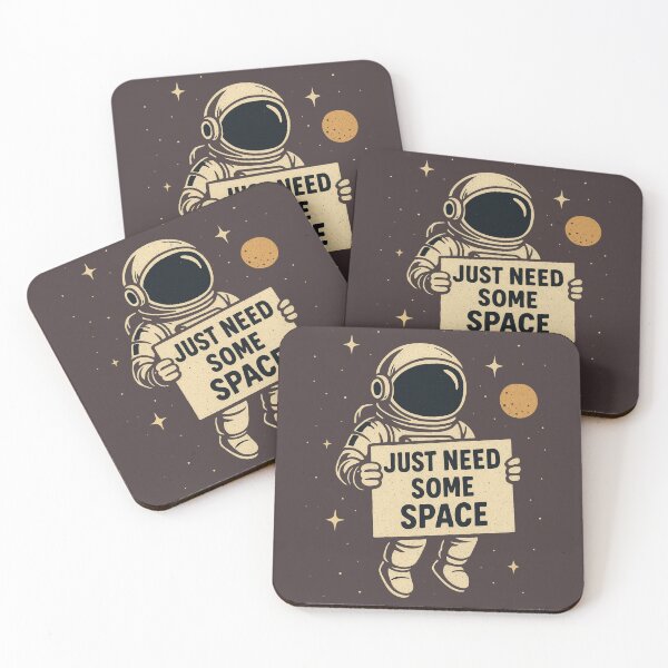 Item preview, Just Need Some Space – Astronaut Holding Sign designed and sold by MythoWorldddd.