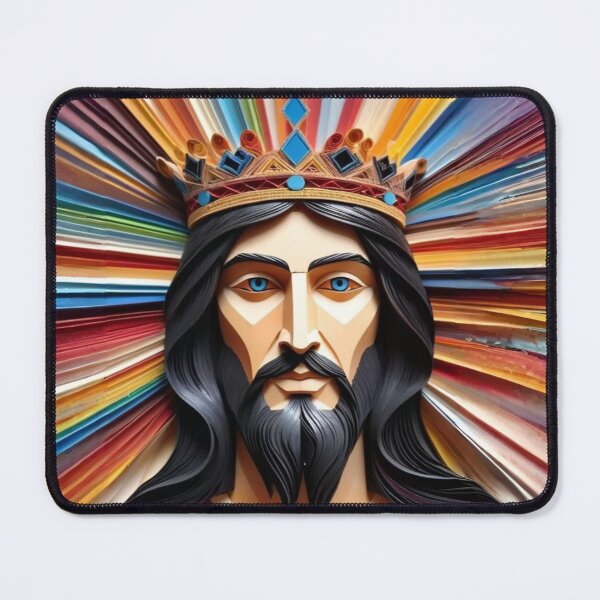 Item preview, Jesus Christ in paper quiling art 4 designed and sold by Warih.
