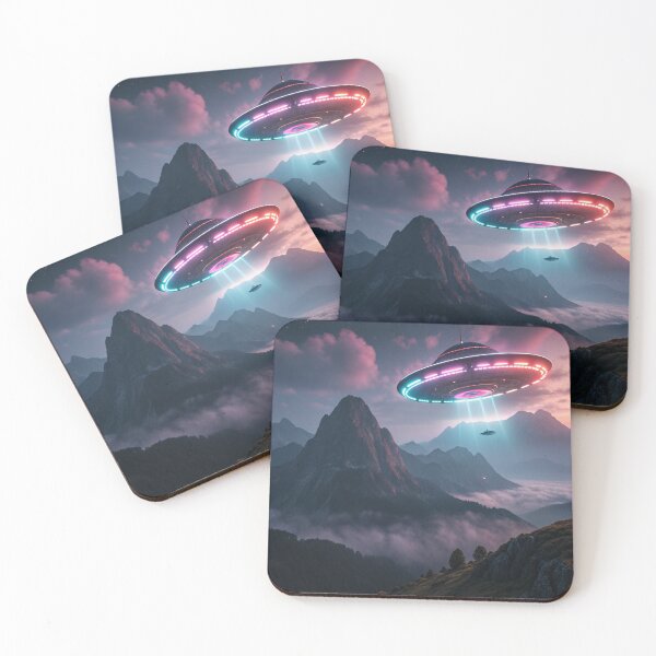 Item preview, Neon UFO designed and sold by Broxui.