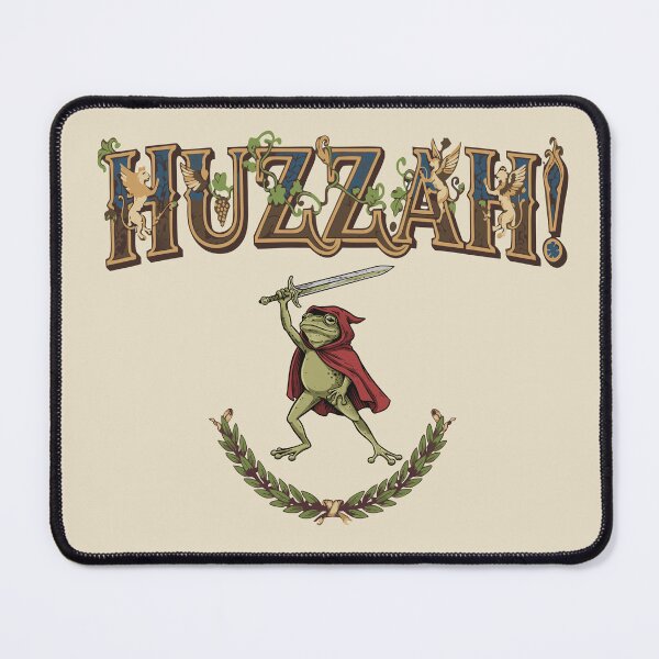 Item preview, Huzzah Frog Knight Funny Sword designed and sold by Colorfulman.