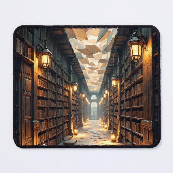Item preview, Endless Library of Knowledge designed and sold by oanaunciuleanu.