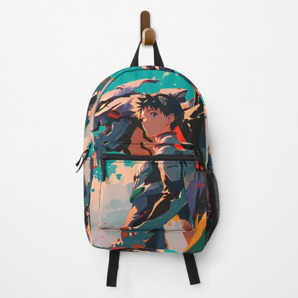 Artikelvorschau, Shinji Ikari Neon Genesis Evangelion Anime Mecha Hero Sunset entworfen und verkauft von HumbertoValveno.