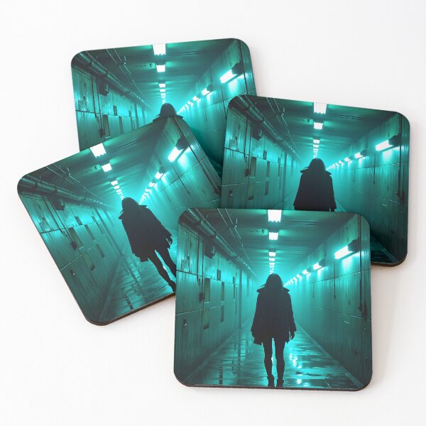 Item preview, Into the Neon Abyss designed and sold by oanaunciuleanu.