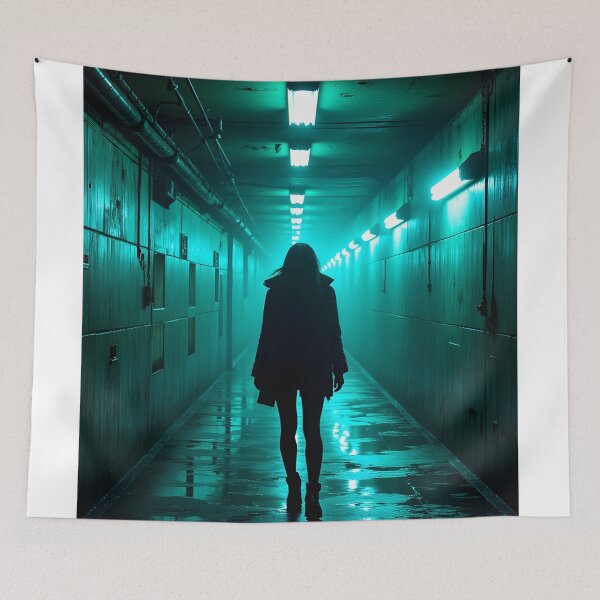 Item preview, Into the Neon Abyss designed and sold by oanaunciuleanu.