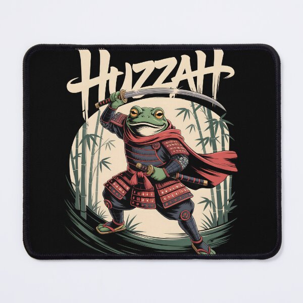 Item preview,  Huzzah! Frog Samurai designed and sold by DarylWelsh2024.