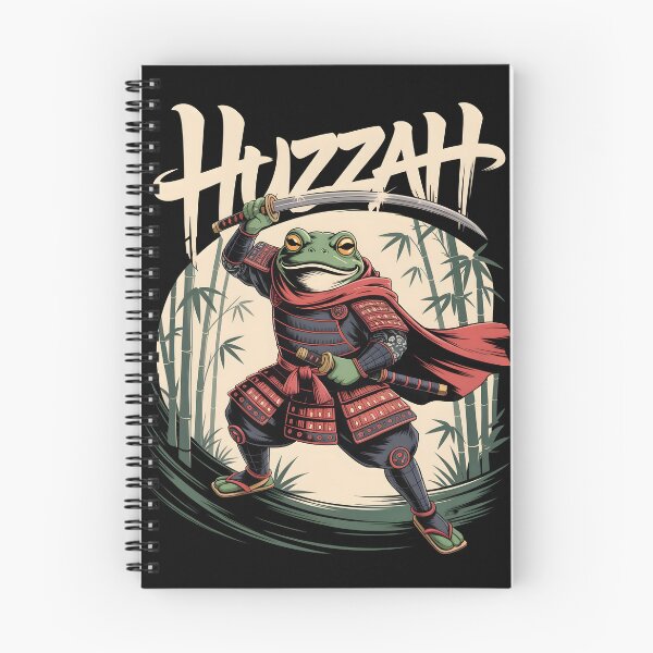Item preview,  Huzzah! Frog Samurai designed and sold by DarylWelsh2024.