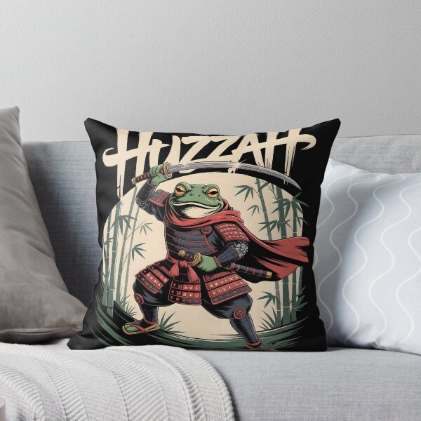 Item preview,  Huzzah! Frog Samurai designed and sold by DarylWelsh2024.