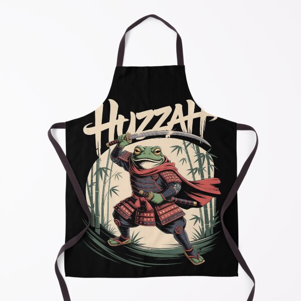 Item preview,  Huzzah! Frog Samurai designed and sold by DarylWelsh2024.