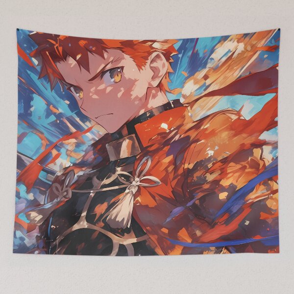 Item preview, Shirou Emiya Fate Stay Night Burning Resolve Anime designed and sold by HumbertoValveno.