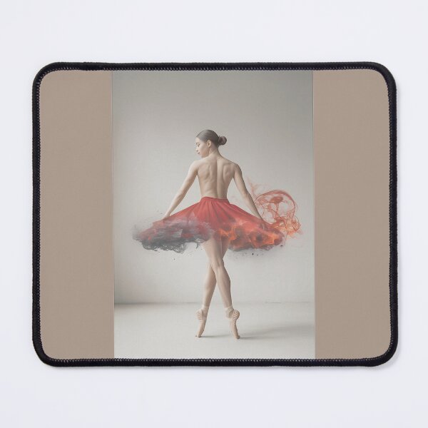 Item preview, Fiery Ballerina Dance Art designed and sold by Mariah Green.