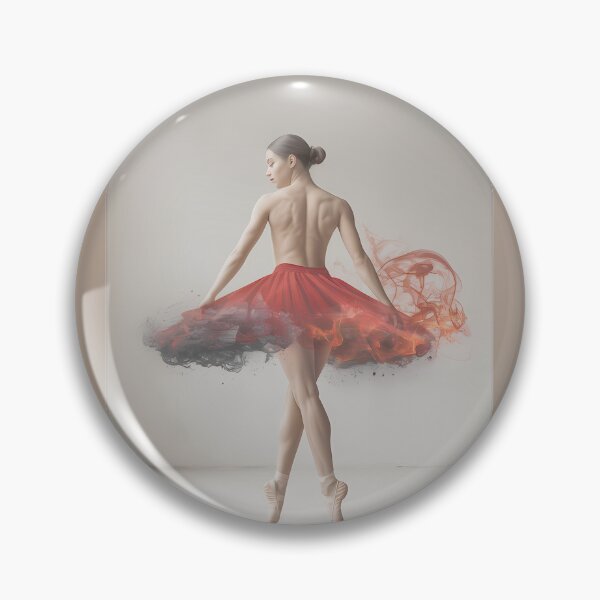 Item preview, Fiery Ballerina Dance Art designed and sold by Mariah Green.