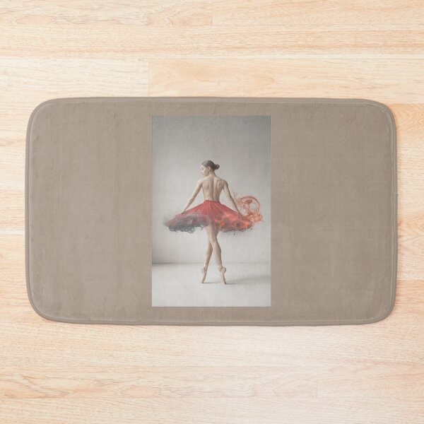Item preview, Fiery Ballerina Dance Art designed and sold by Mariah Green.