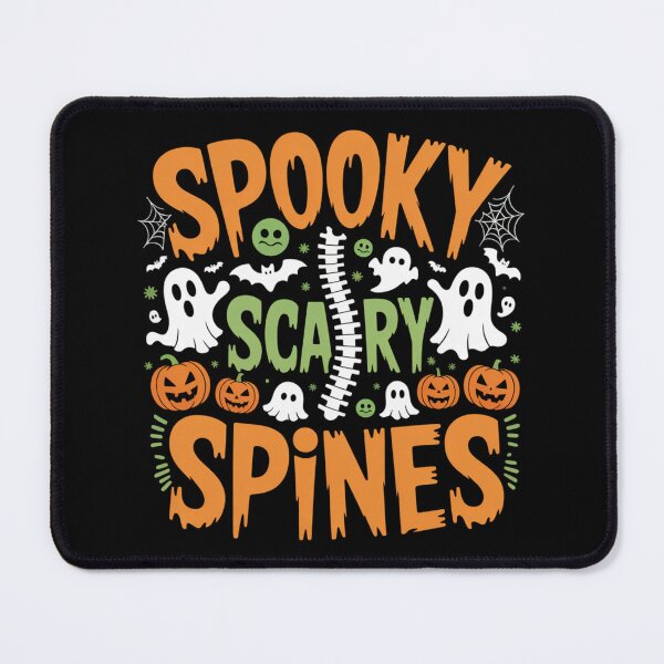 Item preview, Spooky Scary Spines Funny Osteopathy Halloween designed and sold by osteopath shop.