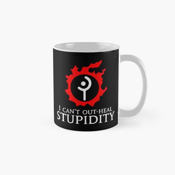 Aperçu de l'œuvre Je Ne Peux Pas Soigner La Stupidite - Funny White Mage Healers MMORPG Meme créée et vendue par sndokxavobn37.