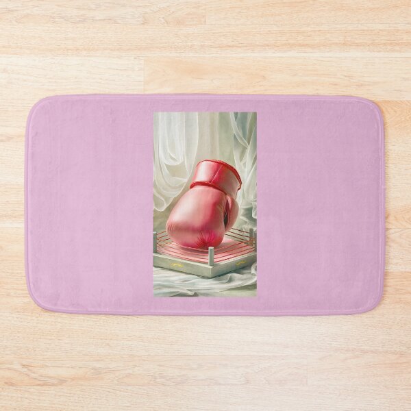 Item preview, Red Boxing Glove on Ring Vintage Drapery designed and sold by Mariah Green.