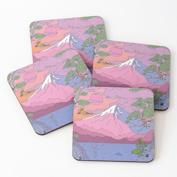 Item preview, Tranquil Mountain Bombay Sapphire aSunrise designed and sold by Sun- hwa.