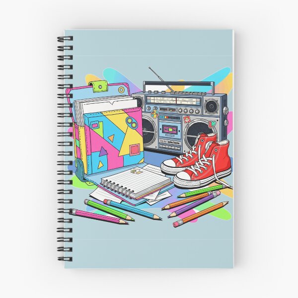 Item preview, Neon & Nostalgia: Back to School 80s designed and sold by MythoWorldddd.
