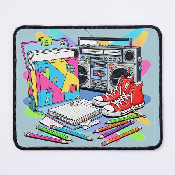 Item preview, Neon & Nostalgia: Back to School 80s designed and sold by MythoWorldddd.