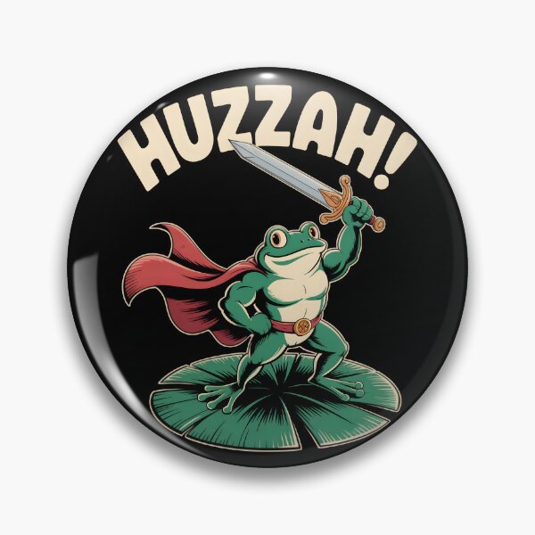Item preview, Huzzah! Buff Frog Warrior designed and sold by DarylWelsh2024.