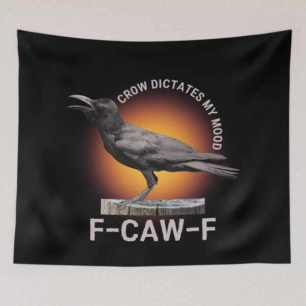 Item preview, F-caw-F Crow designed and sold by DesignDazzles.