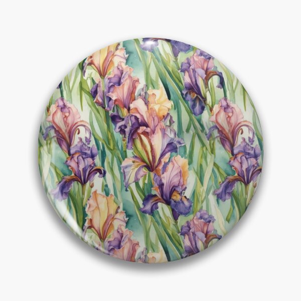 Item preview, Iris Flower 10/12 - Botanical [ 2025 - Collection ] designed and sold by elmsstudios.