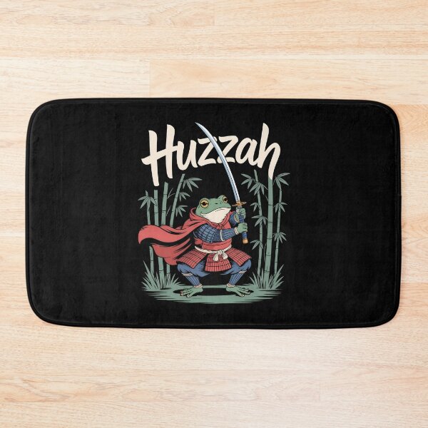 Item preview, Huzzah! Frog Samurai designed and sold by DarylWelsh2024.