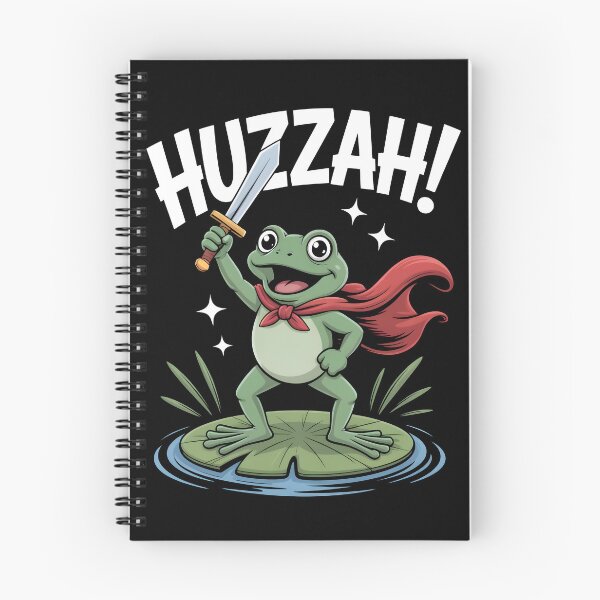 Item preview,  Huzzah! Confident Frog Knight designed and sold by DarylWelsh2024.