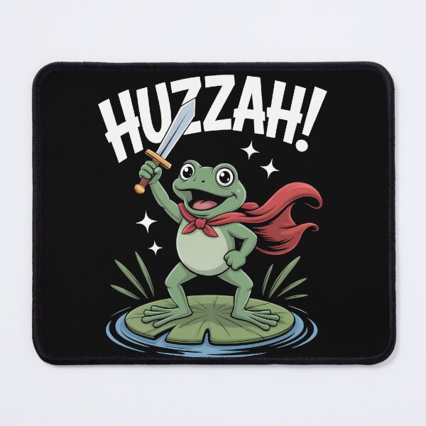 Item preview,  Huzzah! Confident Frog Knight designed and sold by DarylWelsh2024.