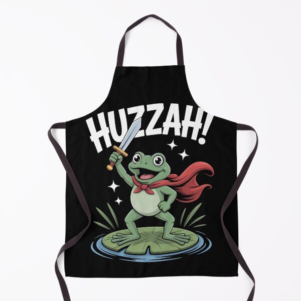Item preview,  Huzzah! Confident Frog Knight designed and sold by DarylWelsh2024.